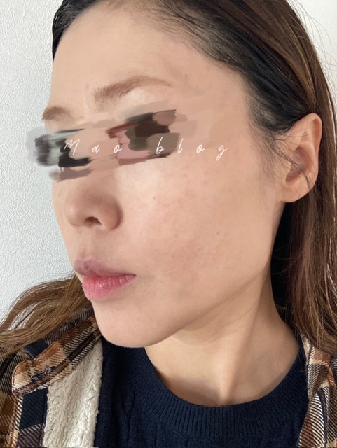 40歳プレストパウダー使用後